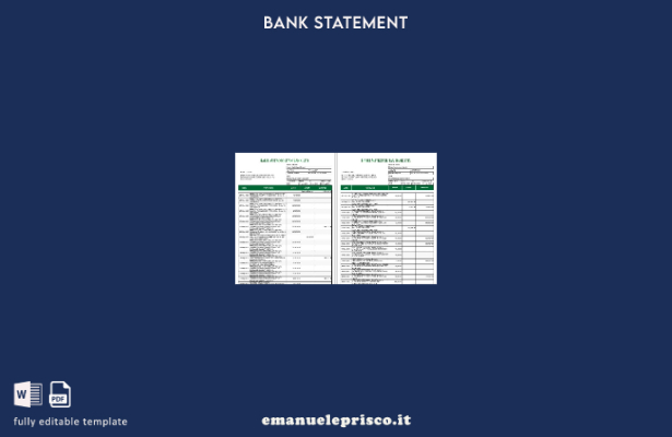 modello di pagine di parole di estratto conto bancario metropolitano Pakistan Ha