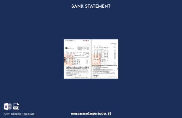 modello di pagine di parole eStatement DBS Black World MasterCard di Hong Kong i