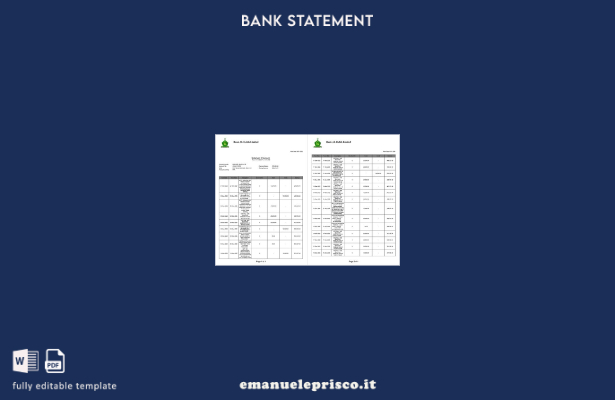 pagine di parole dell'estratto conto della Pakistan Bank Al Habib in stile verif