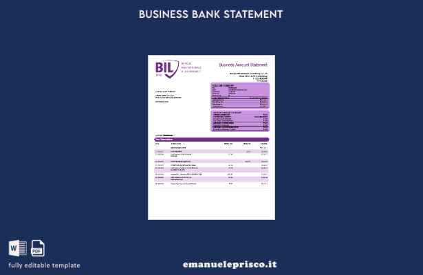 stile verificato Banque Internationale, un'organizzazione lussemburghese che con