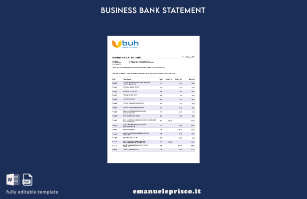 stile verificato Dichiarazione dell'azienda commerciale Haiti BUH Modello in for