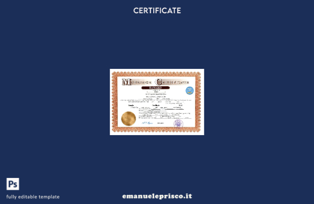 certificato di matrimonio del Mali in stile verificato modello Word e PDF