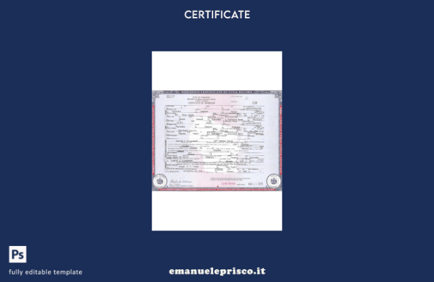 modello di certificato di matrimonio USA Wisconsin in stile verificato