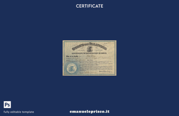 stile verificato Modello di certificato di nascita della sanità pubblica dello S