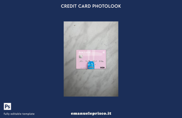 modello anteriore photolook della carta visto Angola Banco Keve stile verificato