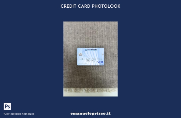 modello anteriore photolook per carta elettronica Visa Crawford Technologies Ban