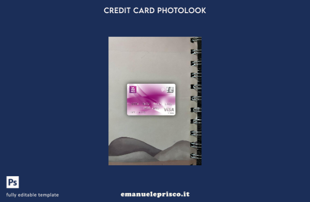 modello frontale con photolook per carta classica per visto bancario Irlanda AIB