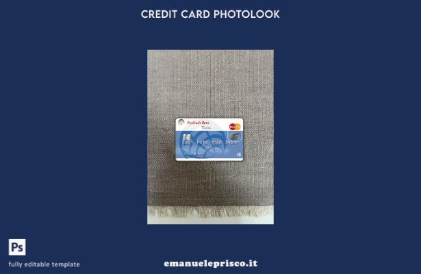 modello frontale photolook Germania ProCredit Bank MasterCard stile verificato