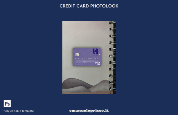 modello frontale photolook con carta di debito visto Iran Bank Saderat Iran stil