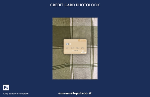 modello frontale photolook con carta di debito visto Mongolia TransBank della Mo