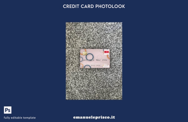 modello frontale photolook con carta di debito visto Taiwan Chang Hwa Bank in st