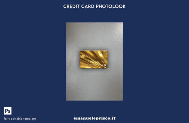 modello frontale photolook con carta oro visto Arabia Saudita Alawwal Bank in st