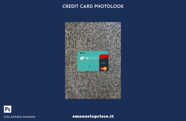 modello frontale photolook mastercard Angola Banco Comercial do Huambo stile ver