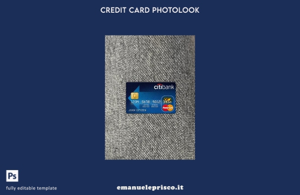 modello frontale photolook mastercard Australia stile verificato