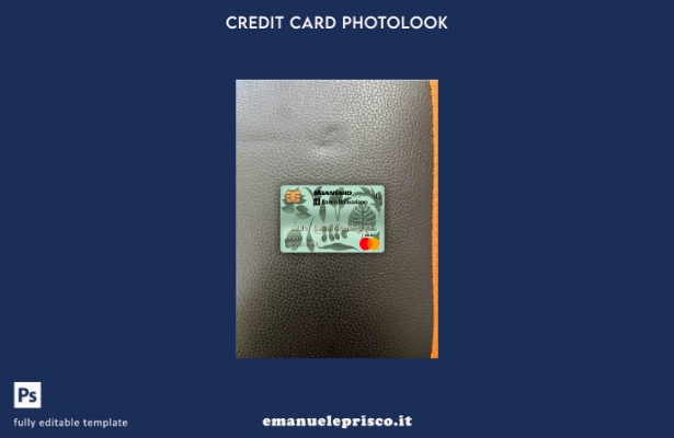 modello frontale photolook mastercard Ecuador stile verificato Banco Bolivariano