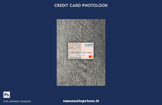 modello frontale photolook mastercard Ghana Ecobank Ghana stile verificato