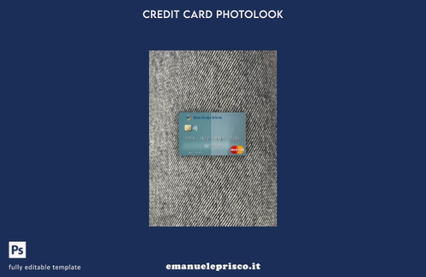 modello frontale photolook mastercard Guinea Banque Islmaique de Guinée stile ve