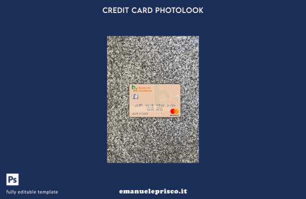modello frontale photolook mastercard Honduras stile verificato