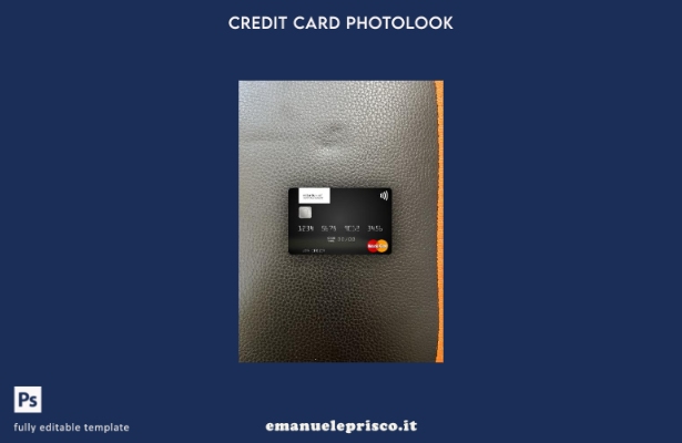 modello frontale photolook mastercard Liechtenstein Valartis Bank stile verifica
