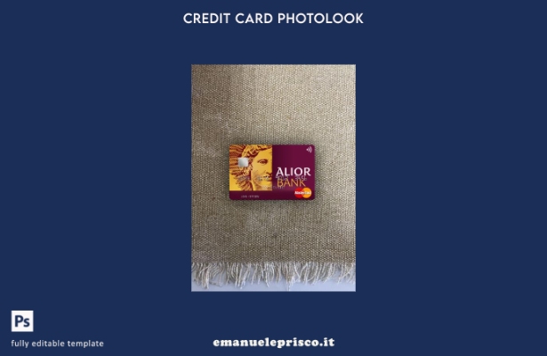 modello frontale photolook mastercard Polonia Alior Bank stile verificato