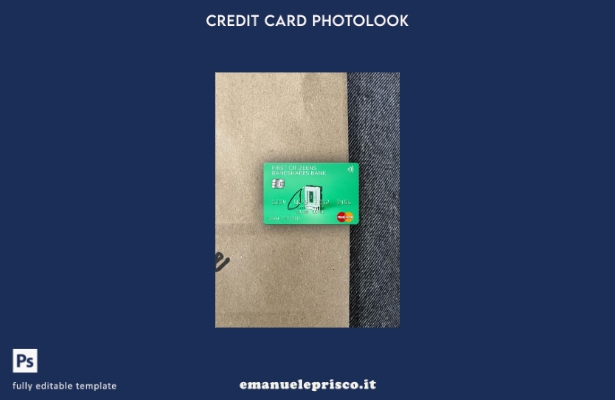 modello frontale photolook mastercard USA First Citizens BancShares Bank in stil