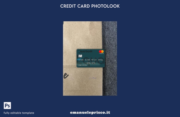 modello frontale photolook mastercard ceco stile verificato Equa Bank