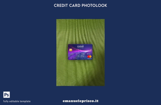 modello frontale photolook mastercard ecobank sud sudanese stile verificato
