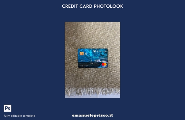 modello frontale photolook mastercard islandese stile verificato