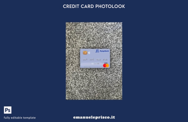 modello frontale photolook mastercard stile Turkmenistan Rysgal JSCB verificato