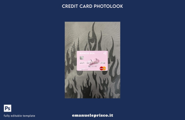 modello frontale photolook mastercard stile verificato Angola Banco Sol