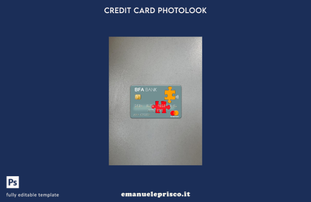 modello frontale photolook mastercard stile verificato Angola Banco de Fomento