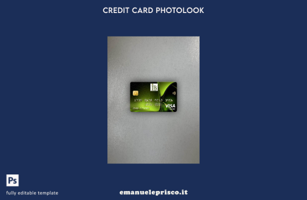 modello frontale photolook per carta classica visto Liberia IB International Ban