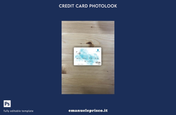 modello frontale photolook per carta di debito visto Grenada Republic Bank Grena