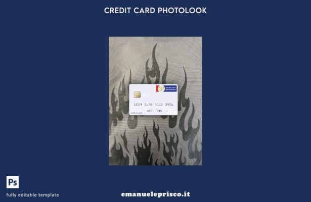 modello frontale photolook per carta di debito visto Nepal Rastriya Banijya Bank