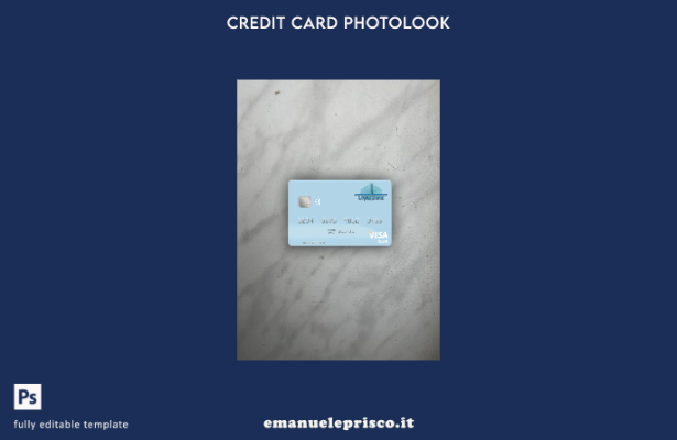 modello frontale photolook per carta di debito visto Saint Lucia Loyal Bank Limi