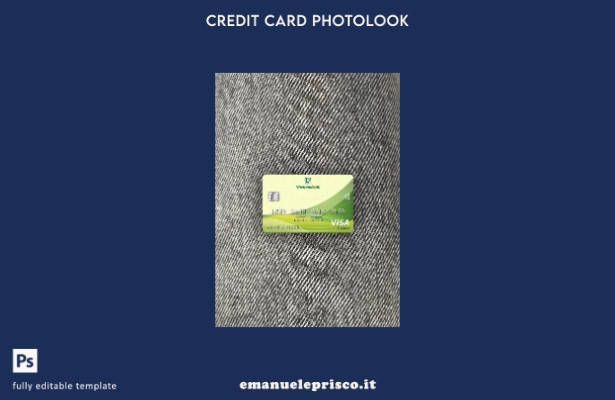 modello frontale photolook per carta elettronica visto Vietnam Vietcombank stile