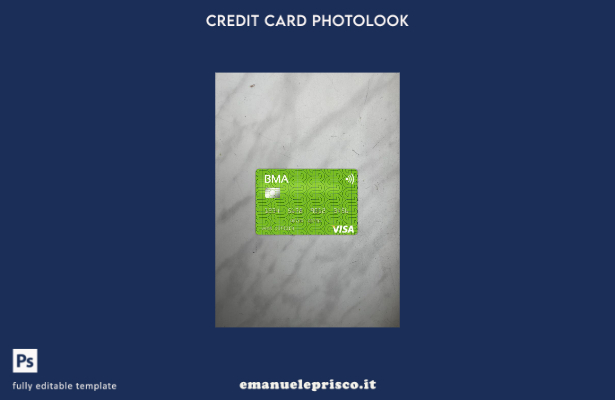 modello frontale photolook per carta visto afghano Afghanistan Bank Millie stile