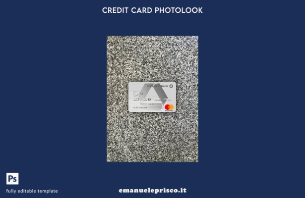 modello frontale photolook stile verificato Germania Commerzbank MasterCard