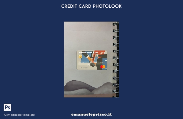 stile verificato Algeria Algérie Poste Bank modello frontale photolook mastercar
