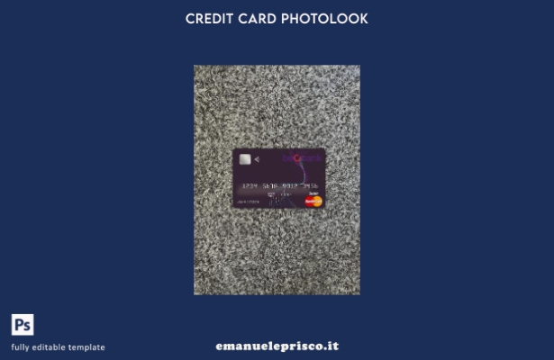 stile verificato Belgio Modello frontale photolook della carta master Beobank