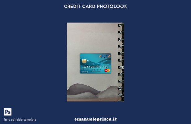 stile verificato Bolivia Credito banca mastercard modello frontale photolook