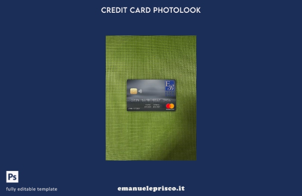 stile verificato Comore Exim bank mastercard photolook modello frontale
