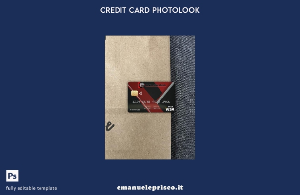stile verificato Congo Afriland Primo modello frontale photolook con carta visto