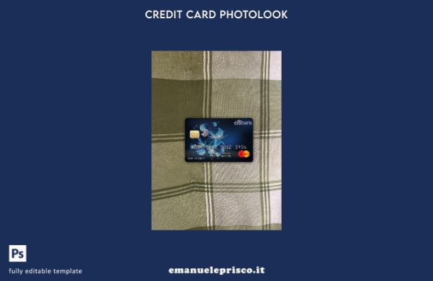 stile verificato Costa d'Avorio Citi bank mastercard modello frontale photolook