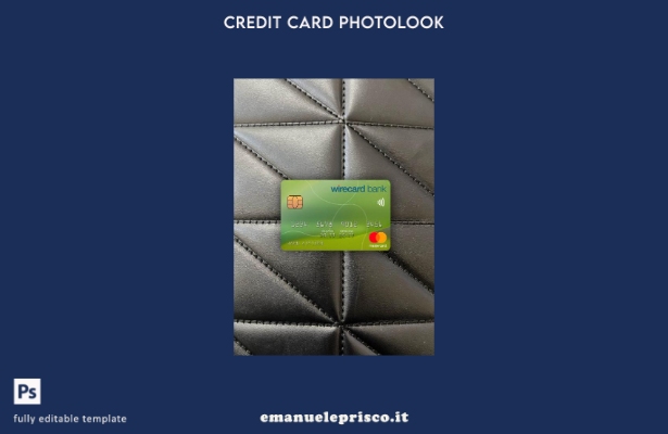 stile verificato Germania Aschheim wirecard bank mastercard modello frontale pho