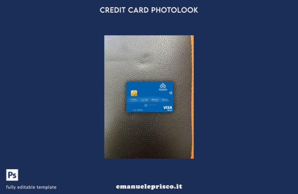 stile verificato Modello frontale photolook con carta di debito Visa India India