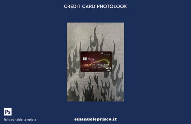 stile verificato Modello frontale photolook con carta visto bancario Bulgaria Po
