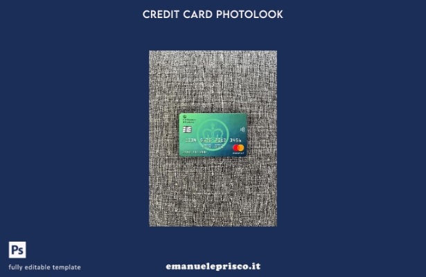 stile verificato Modello frontale photolook della mastercard della banca HM Reve