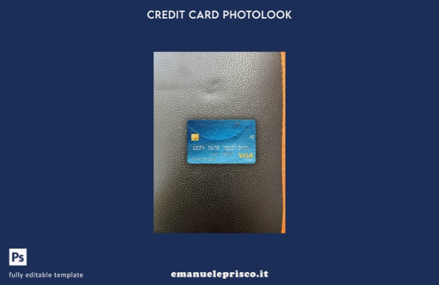 stile verificato Modello frontale photolook per carta classica visto Italia Citi