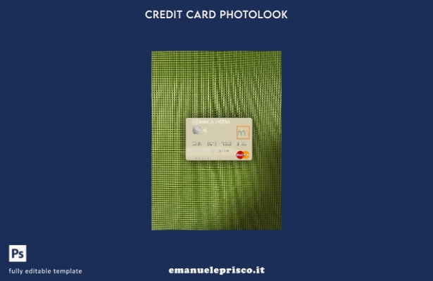 stile verificato Serbia La Banca Intesa a.d. Modello frontale photolook masterca
